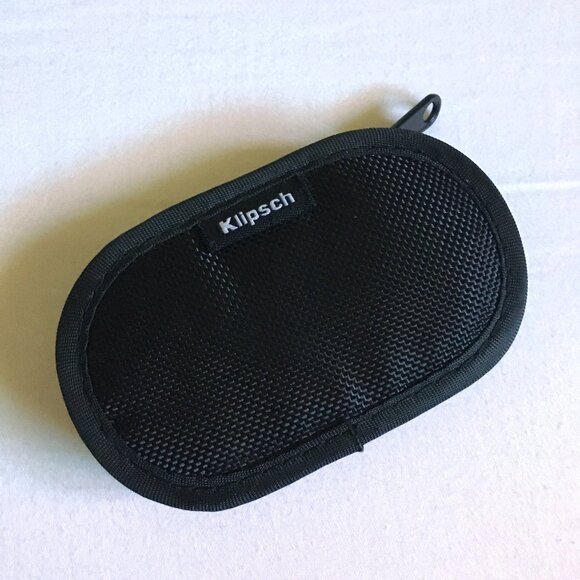 Klipsch Zippered Carrying Case For S4A/ S4i/ S4ii Earbuds #1 - Picture 3 of 7